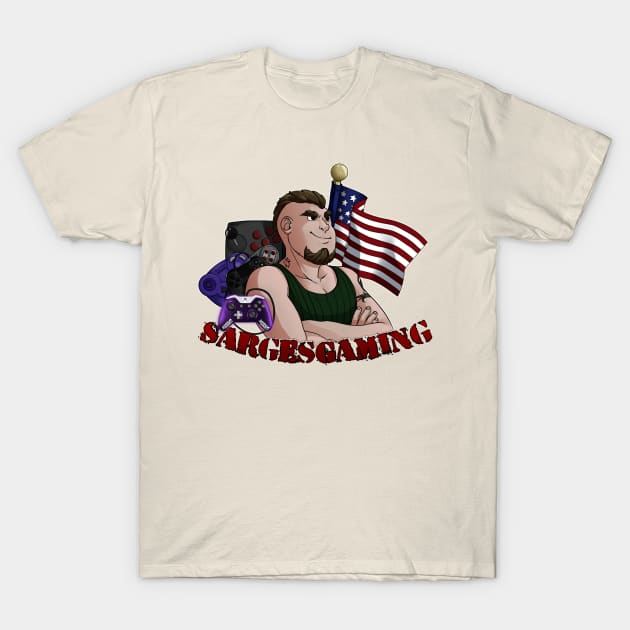 Sarges Gaming Logo T-Shirt by SargesGaming